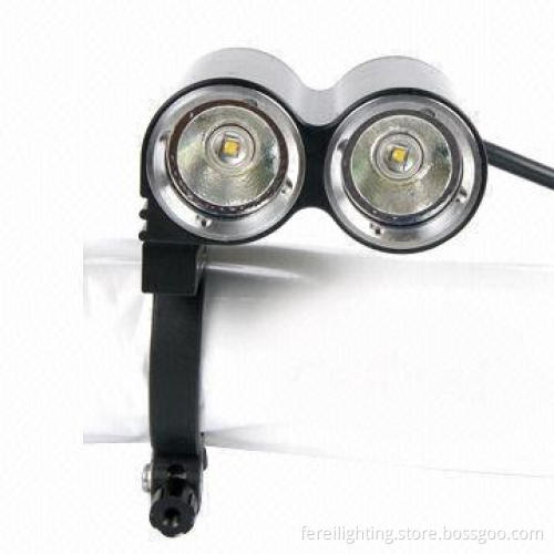 Rechargeable Bike Lamp, Wide Beam Pattern, Patented Product